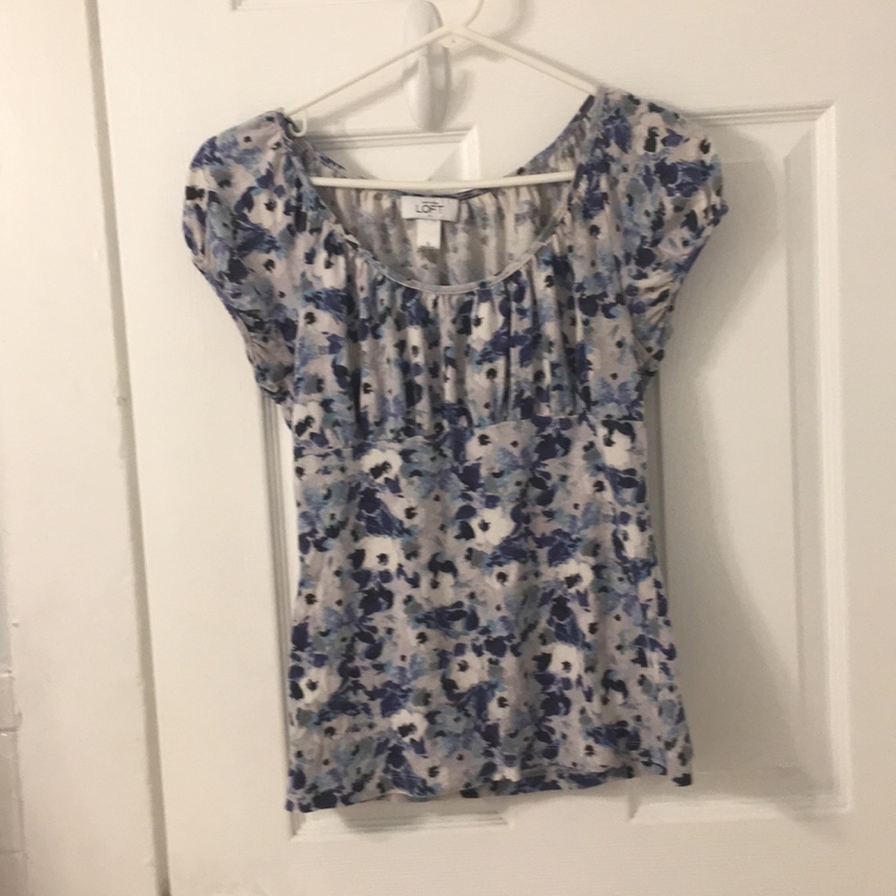 Swoop neck tee